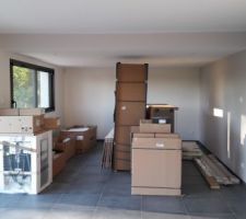 Livraison mobilier Cuisine + Dressing