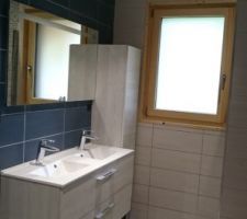 Lumière dans la salle d'eau