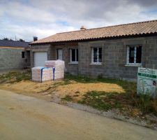 Les sacs d'enduit sont arrivé !!!