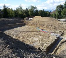 Le terrassement est terminé