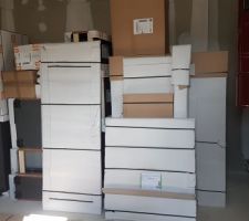 Livraison meuble de cuisine avant installation
