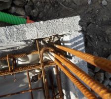 Liaison chainage dalle / Attente HA10