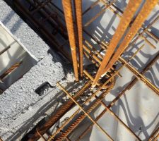 Liaison chainage dalle / Attente HA10