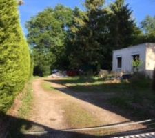 Terrain avant d&eacute;molition