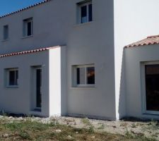 Façade côté jardin
