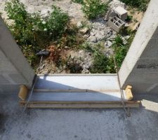 Finition des seuils de porte