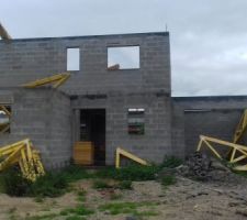 La charpente est arrivée ?