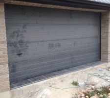 Porte garage RAL gris sale