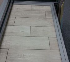 Imitation bois plus clair