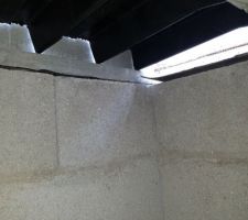 Préparation de la dalle.
J ai l impression qu' il n y a pas l arase étanche . J ai  envoyé  un mail à mon cdt pour lui demander ce qu' il en pense.