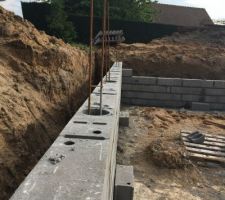 Debut de l'élévation en attente de la réponse du RAR pour malfacons