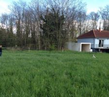 Simulation de la taille du jardin lors du choix