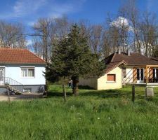 Le futur jardin et la vue de fait!