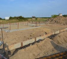 Future terrasse vue de l'angle nord ouest