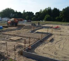 En attendant le film anti termite et la dalle