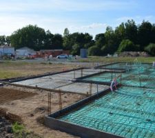 La terrasse pr&ecirc;te &agrave; &ecirc;tre coul&eacute;e !