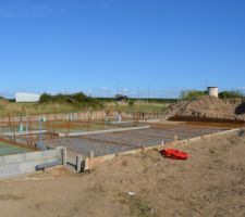 La terrasse de 57m&sup2; vu c&ocirc;t&eacute; nord est
