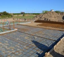 Terrasse pr&ecirc;te &agrave; &ecirc;tre coul&eacute;e