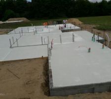 Dalle coulée ! C'est grand !