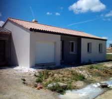 Enduit facade avant