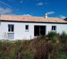 Enduit facade arriere