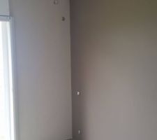 Peinture mur Chambre parentale