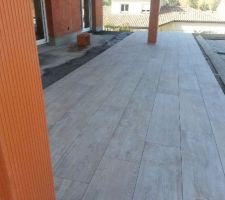 Carrelage terrasse