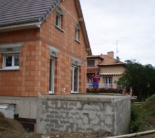 Notre belle et grande terrasse, ha vivement qu'on puisse l'utiliser