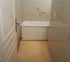 Salle de bains existante