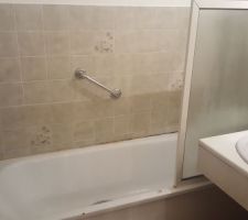 Salle de bains existante