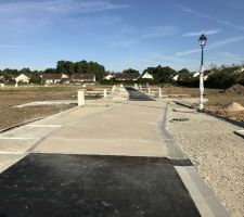 Entr&eacute;e du lotissement