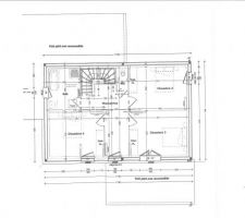 Plan de l'étage (propiété de Trecobat)