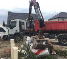 Nettoyage du chantier