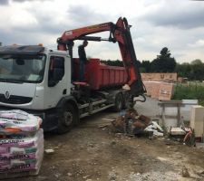 Nettoyage du chantier