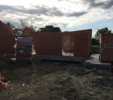 El&eacute;vation des murs