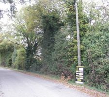 Avant, vue de la route