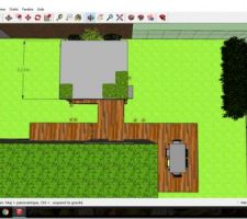 Sketchup Terrasse