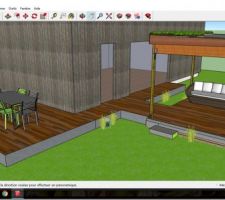 Sketchup Terrasse