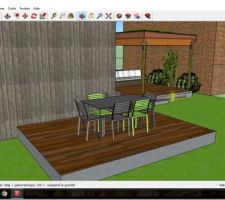 Sketchup Terrasse