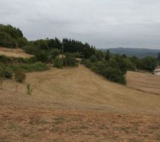 Le terrain, o&ugrave; notre maison s?&eacute;l&egrave;vera bient&ocirc;t