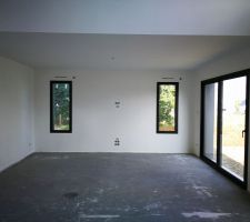 Peinture terminée et débâchage :)