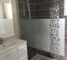 La salle de bain finie