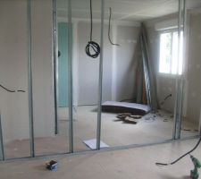 Cloison rails
