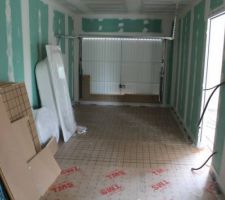 Isolation du garage, c'était pas prévu mais c'est pour plus tard