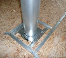 Support plancher &eacute;tage