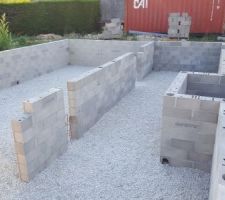 Mise en place d une couche de proprete dans le vs