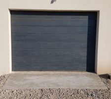 Coulage du seuil de garage