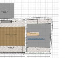 Plan des combles (état actuel) avec Sweethome 3d