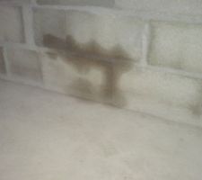 Probl&egrave;me d'infiltration