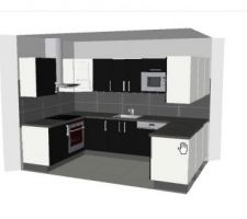 Plan 3D Cuisine